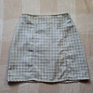 y2k McBling Preppy Girly Coastal Grandmother Acedemia Plaid Mini Pencil Skirt